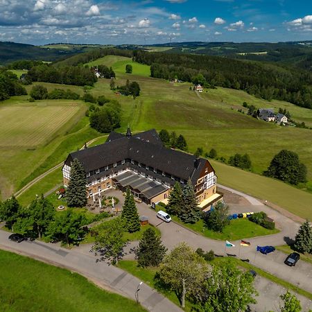 Panorama Berghotel Wettiner Hoehe Seiffen Bagian luar foto