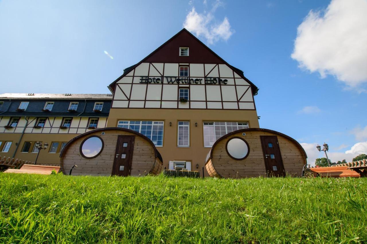 Panorama Berghotel Wettiner Hoehe Seiffen Bagian luar foto
