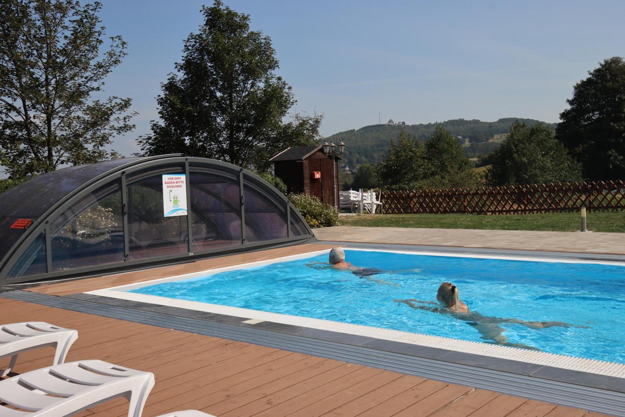 Panorama Berghotel Wettiner Hoehe Seiffen Bagian luar foto