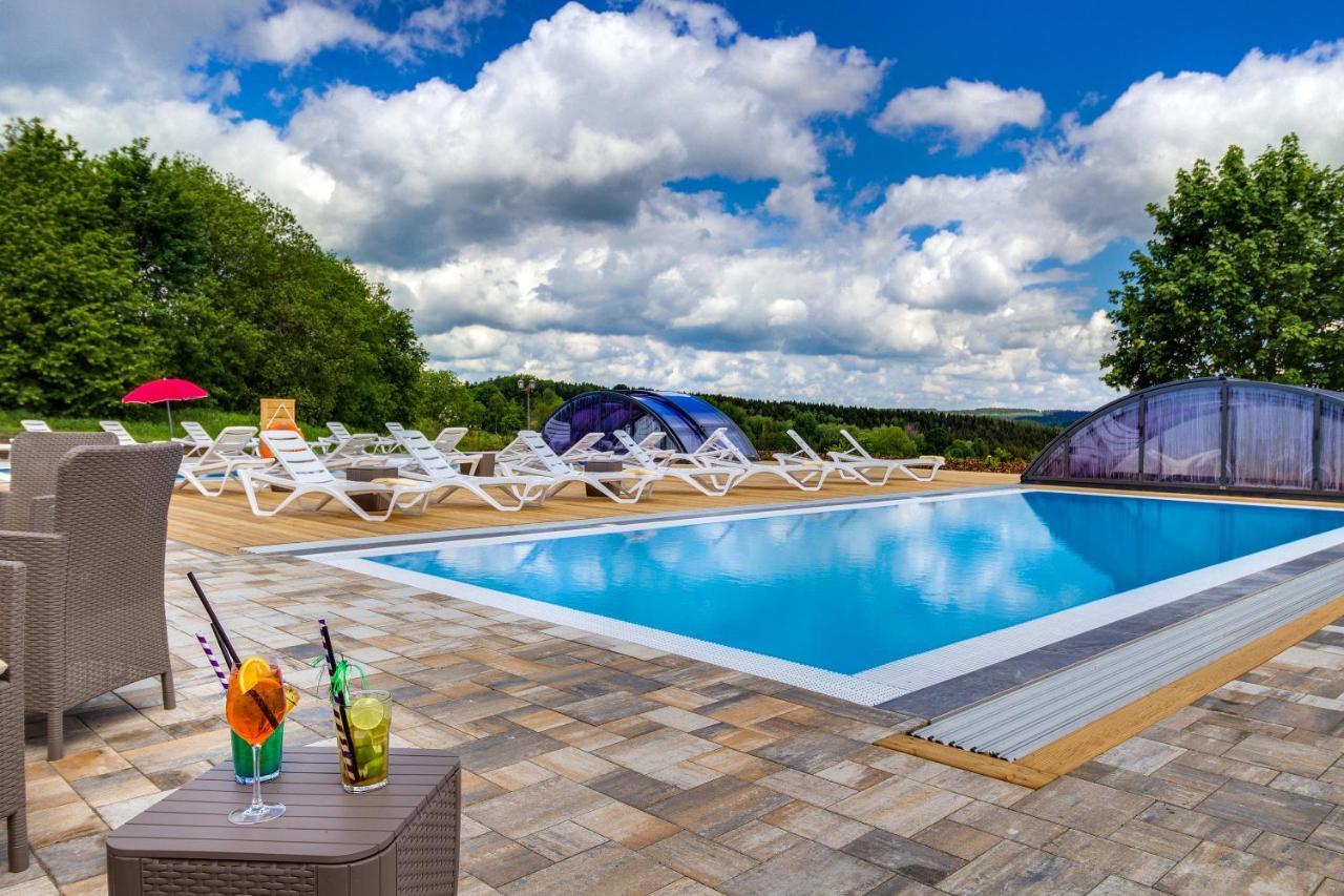 Panorama Berghotel Wettiner Hoehe Seiffen Bagian luar foto